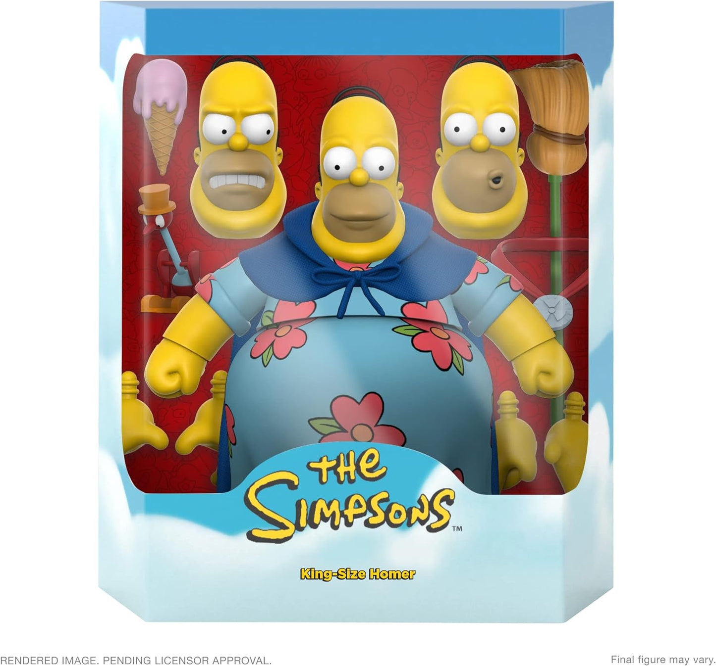 The Simpsons Ultimates King-Size Homer 7-Inch Action Figure