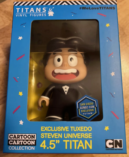 Cartoon Network Steven Universe Tuxedo Steven 4.5" Figure - San Diego Comic Con Exclusive