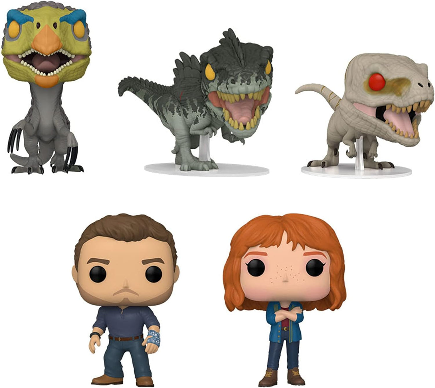 Super Funko Pop Mega-Pack 8 Funko Pop - Jurassic World - Funko Pop