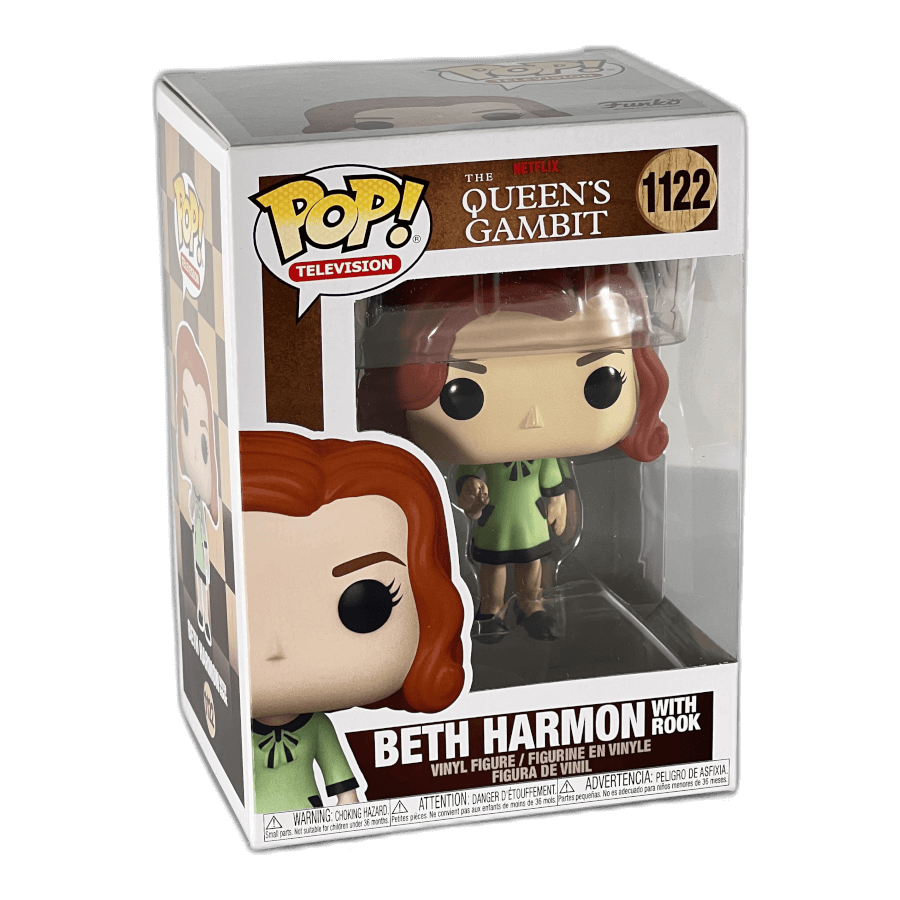 Beth Harmon with Rook 1122 - Queen's Gambit - Funko Pop
