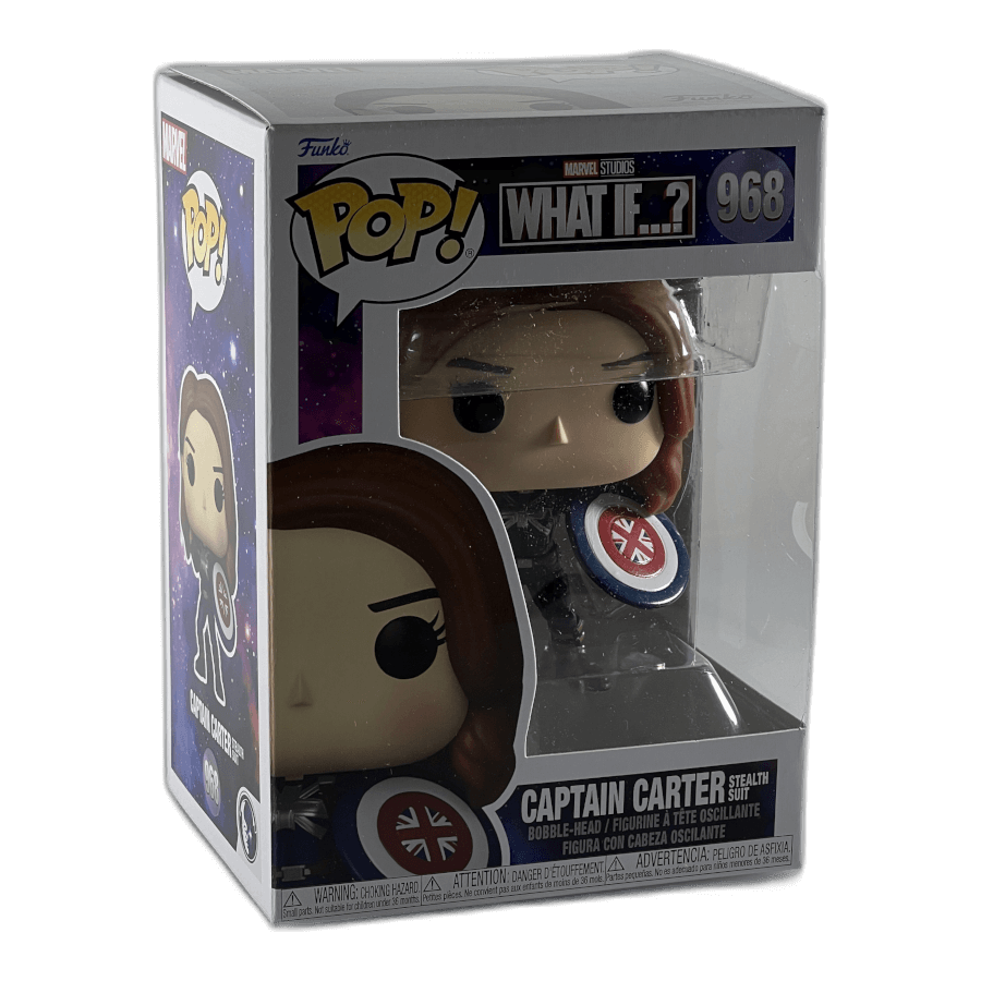 Captain Carter Stealth Suit 968 - What If Marvel - Funko Pop