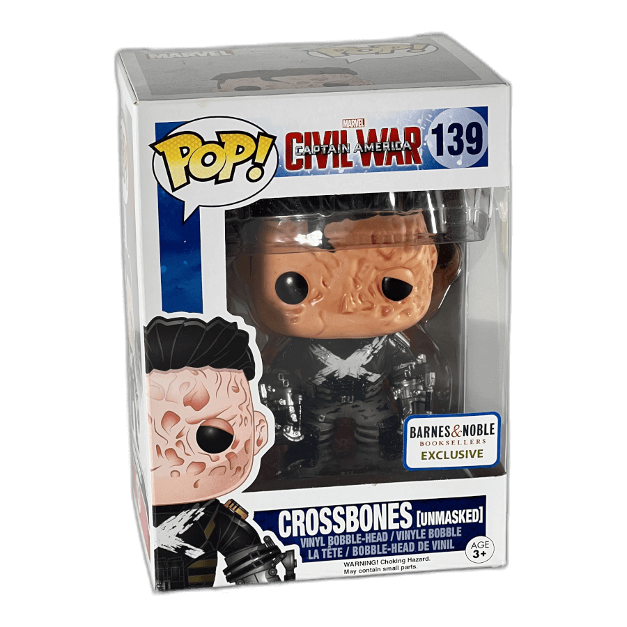 Crossbones (Unmasked) 139 - Civil War - Funko Pop