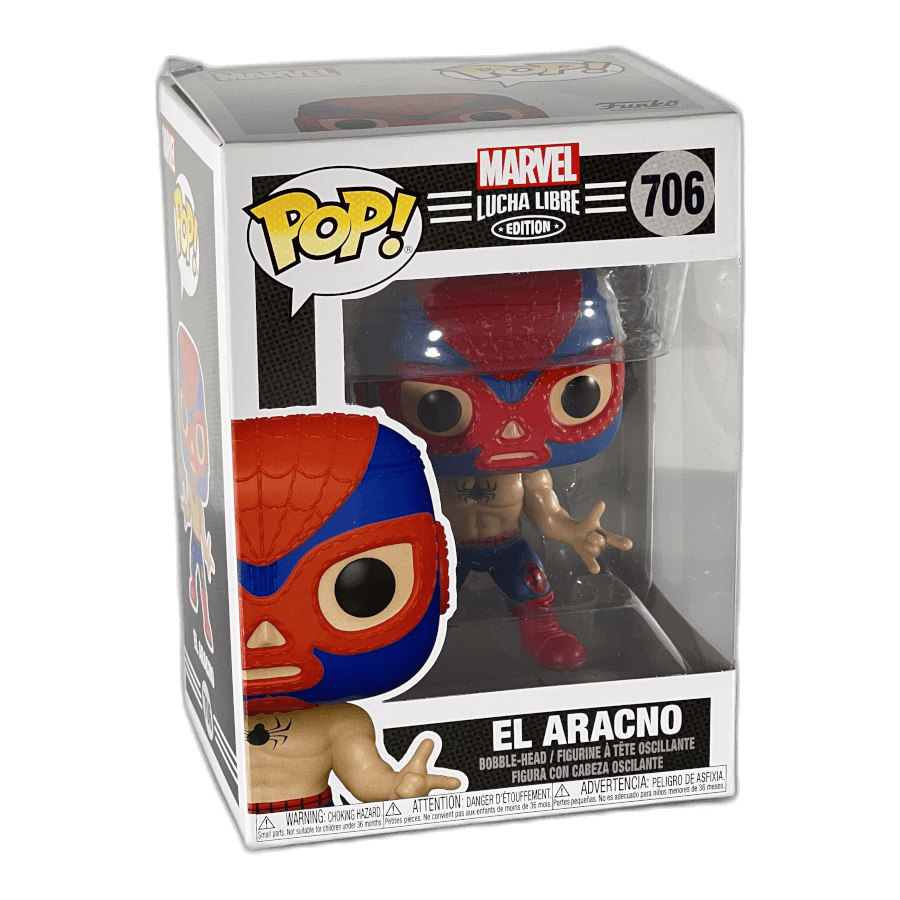 El Aracno 706 - Marvel Lucha Libre - Funko Pop