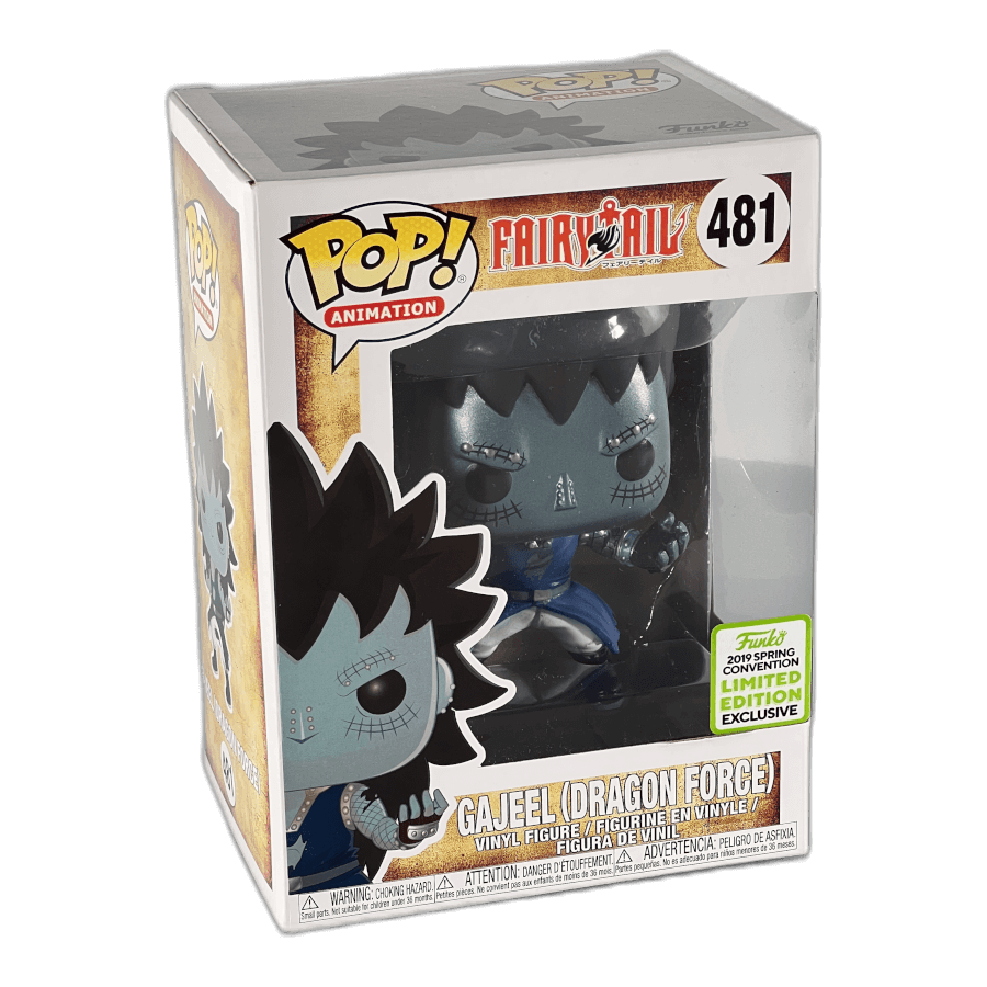 Gajeel (Dragon Force) 481 - 2019 Spring Convention - FairyTail - Funko Pop