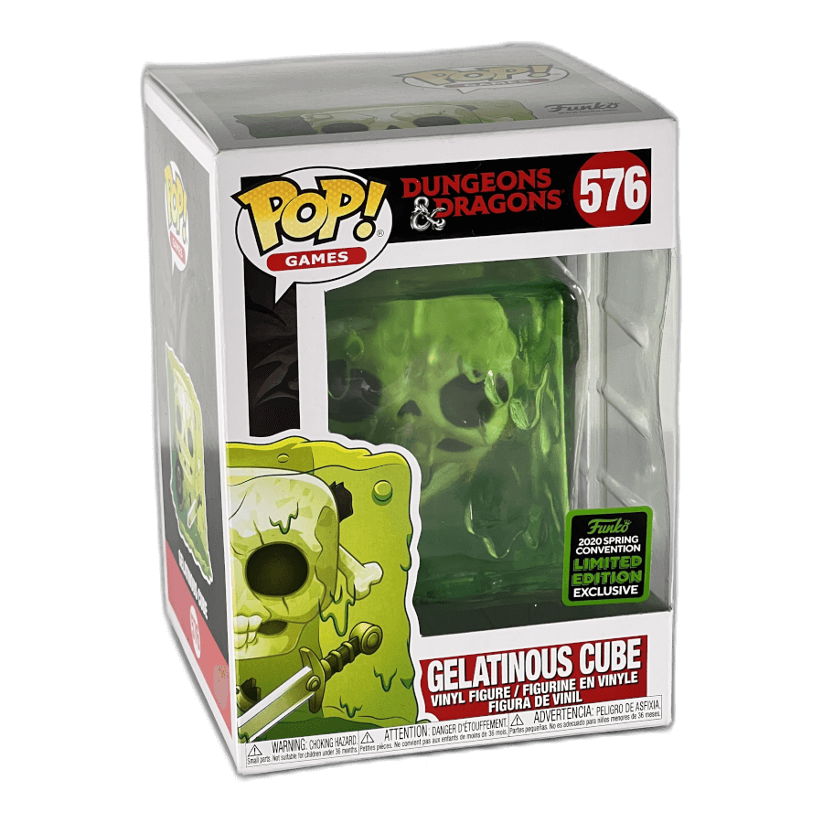 Gelatinous Cube 576 - 2020 Spring Convention - Dungeons and Dragons - Funko Pop