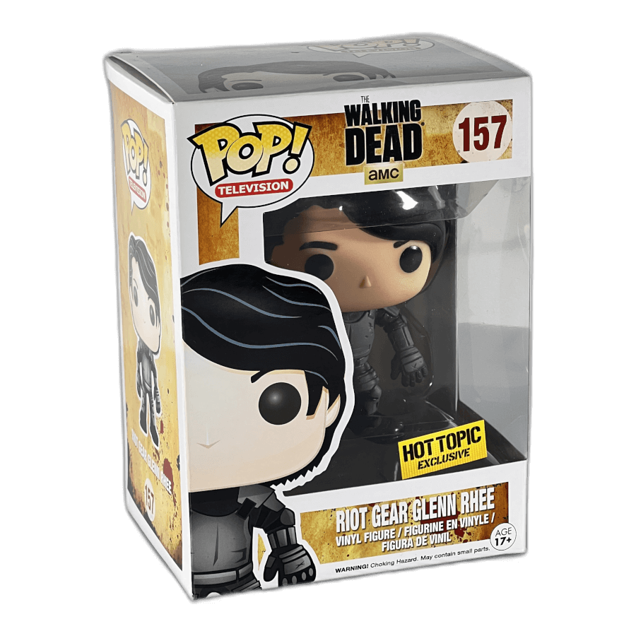 Riot Gear Glenn Rhee 157 - The Walking Dead - Funko Pop