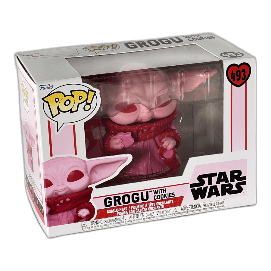 Grogu with Cookies (Pink) 493 - Star Wars - Funko Pop