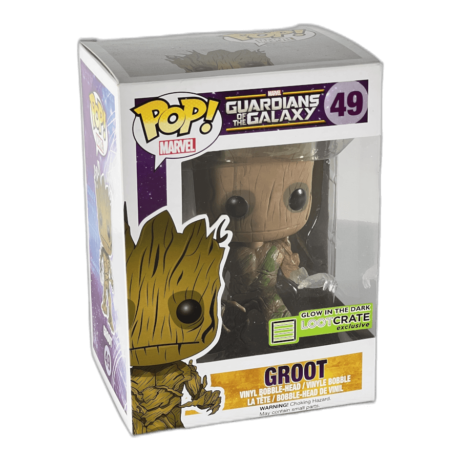Groot 49 (Glows in the Dark) - Guardians of the Galaxy - Funko Pop