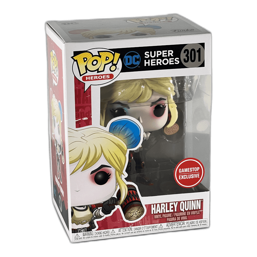 Harley Quinn 301 - DC Super Heroes Exclusive - Funko Pop