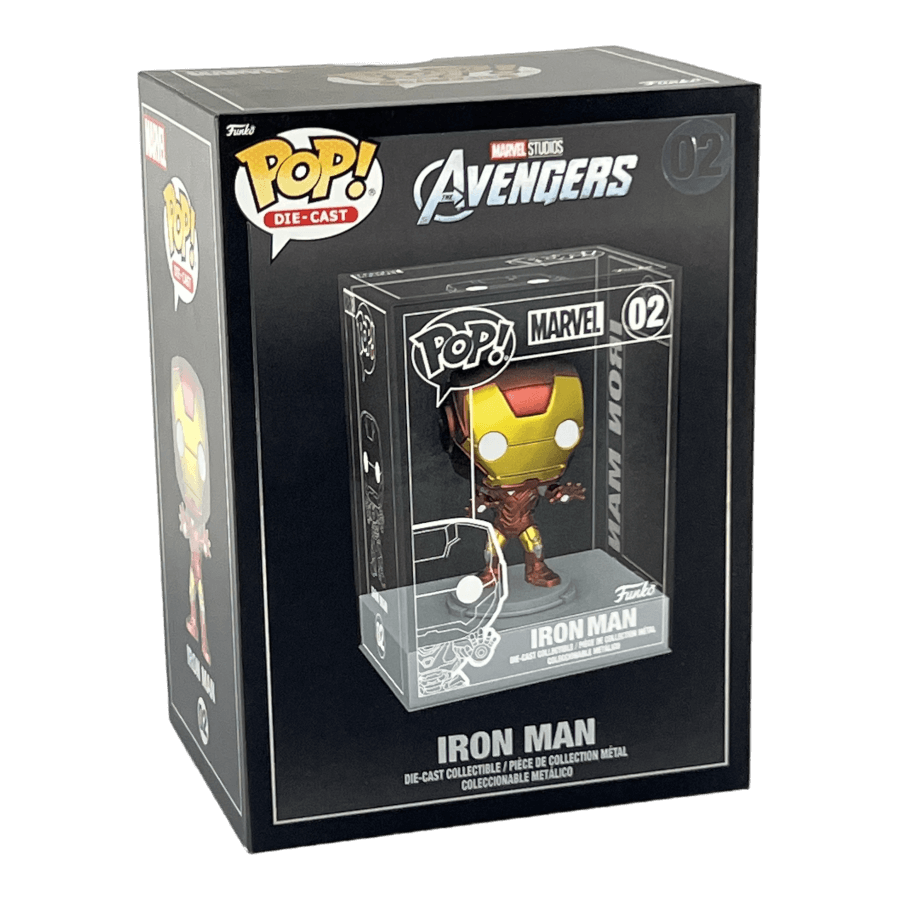 Iron Man 02 Die Cast - Marvel Avengers - Funko Pop