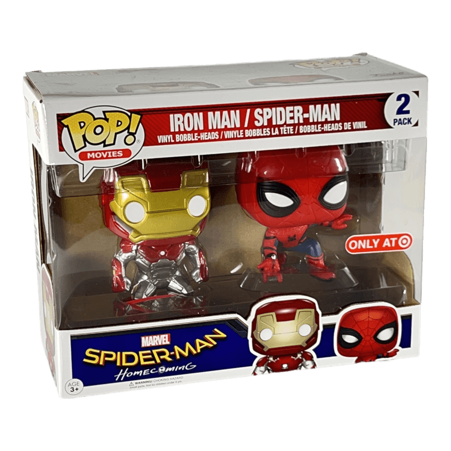 Iron Man & Spider-Man (Homecoming) (2-Pack) - Funko Pop