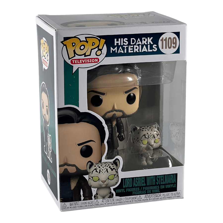 Lord Asriel with Stelmaria 1109 - His Dark Materials - Funko Pop