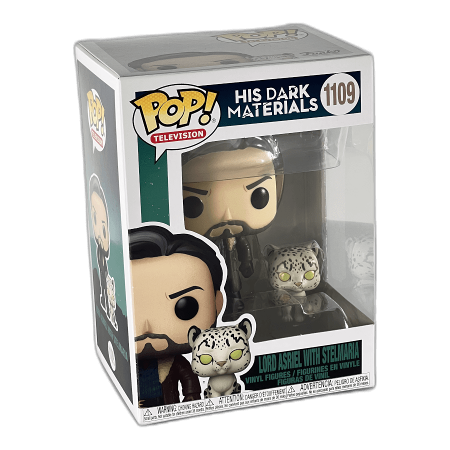 Lord Asriel with Stelmaria 1109 - His Dark Materials - Funko Pop