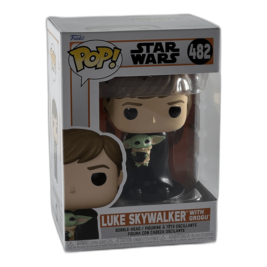 Luke Skywalker with Grogu 482 - Star Wars - Funko Pop