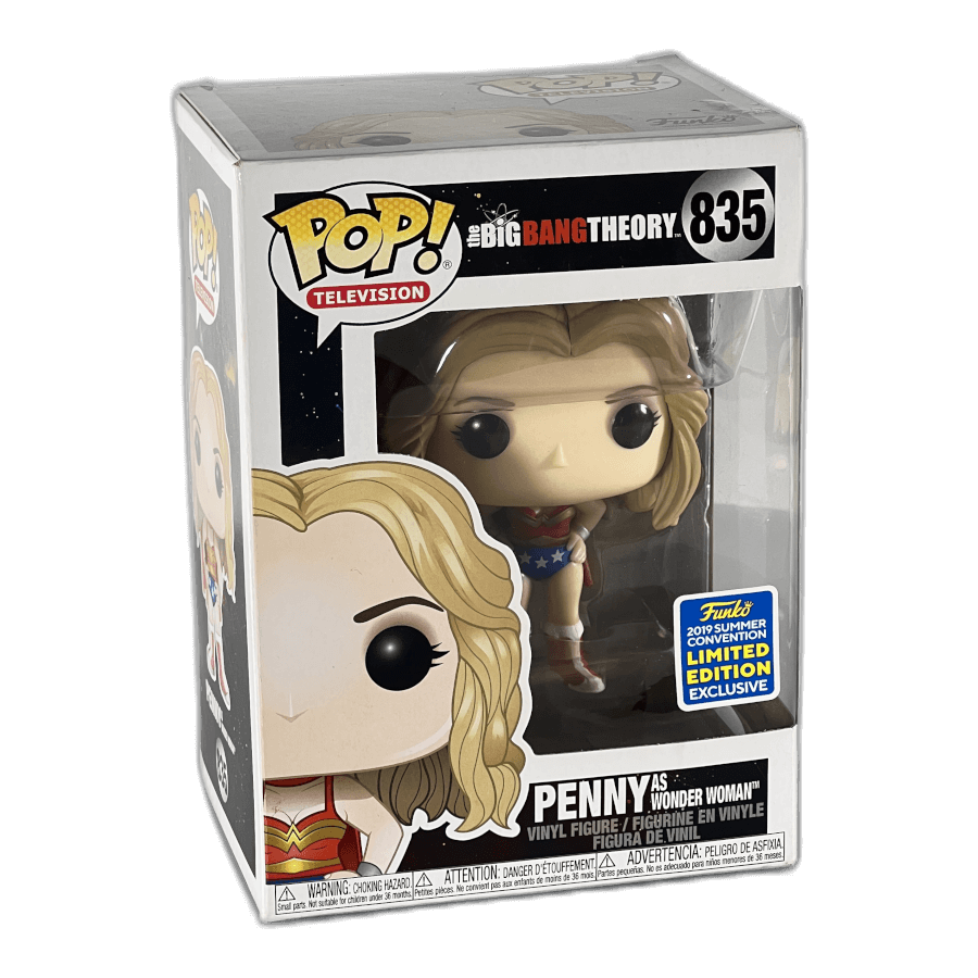 Penny as Wonder Woman 835 - 2019 Summer Convention - The Big Bang Theory - Funko Pop