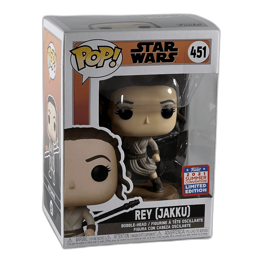 Rey (Jakku) 451 - 2021 Summer Convention - Star Wars - Funko Pop