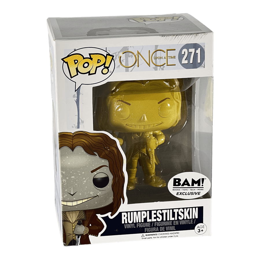 Rumpelstiltskin 271 Gold Metallic - Once upon a Time - Funko Pop