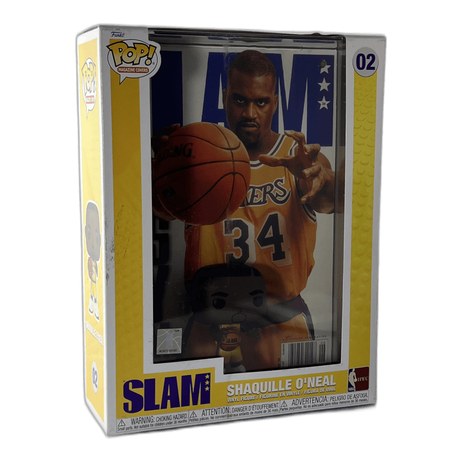 Shaquille O'Neal 02 - NBA Slam - Funko Pop w/ Magazine