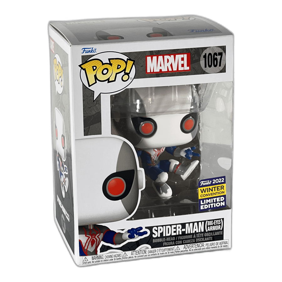 Spider-Man (Bug-Eyes Armor) 1067 - 2022 Winter Convention - Marvel - Funko Pop