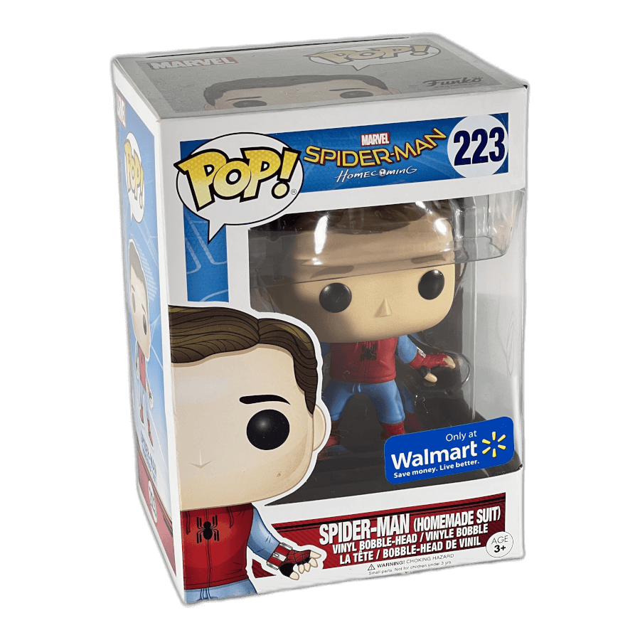 Spider-Man (Homemade Suit) 223 - Marvel Spiderman Homecoming - Funko Pop
