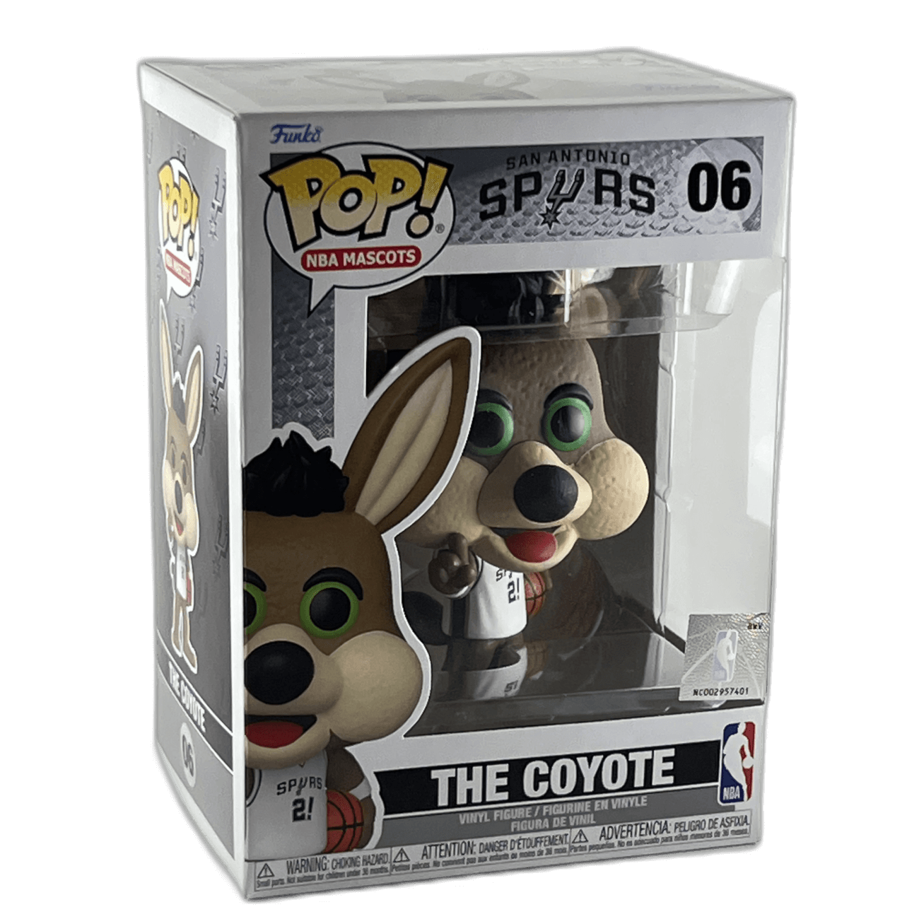 The Coyote 06 - San Antonio Spurs Mascot NBA - Funko Pop