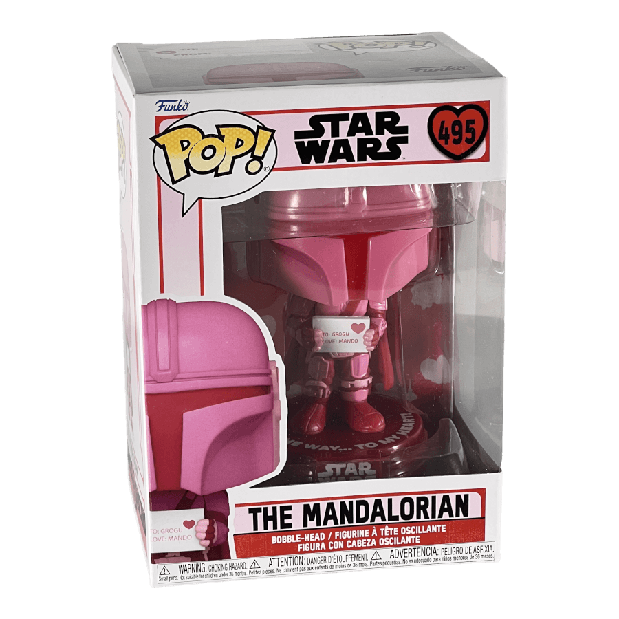 The Mandalorian 495 PINK - Star Wars - Funko Pop