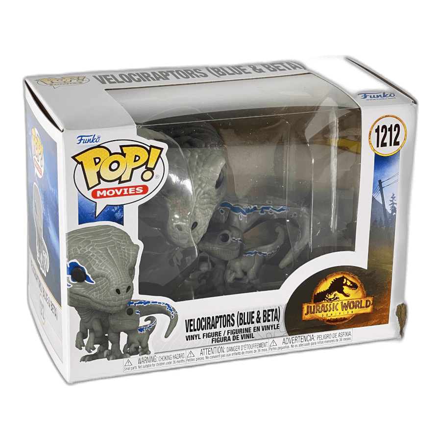 Velociraptors (Blue & Beta) 1212 - Jurrasic World - Funko Pop