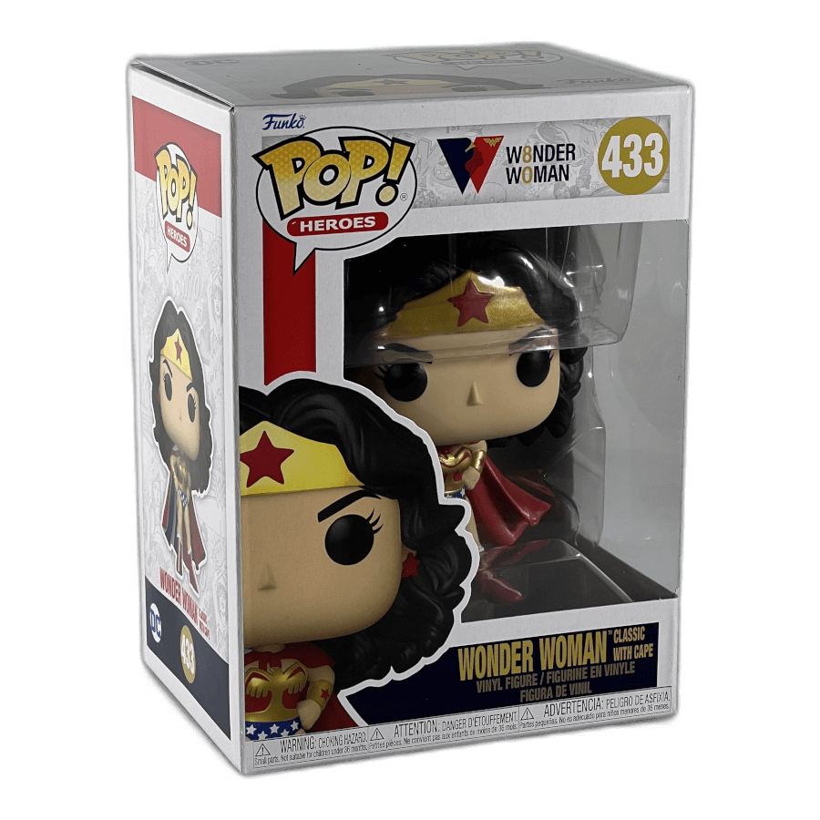 Wonder Woman Classic with Cape 433 - Funko Pop