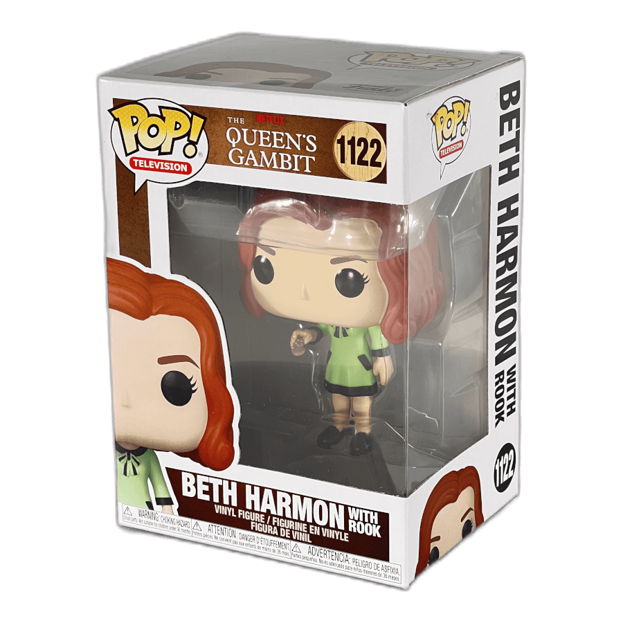 Beth Harmon with Rook 1122 - Queen's Gambit - Funko Pop