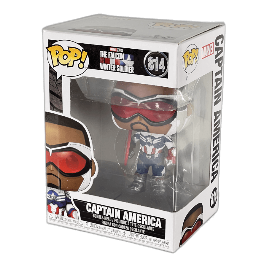 Captain America 814 - The Falcon and the Winter Soldier - Funko Pop