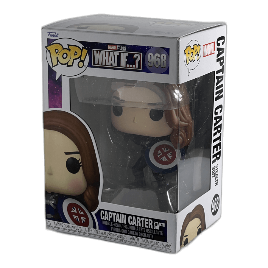 Captain Carter Stealth Suit 968 - What If Marvel - Funko Pop