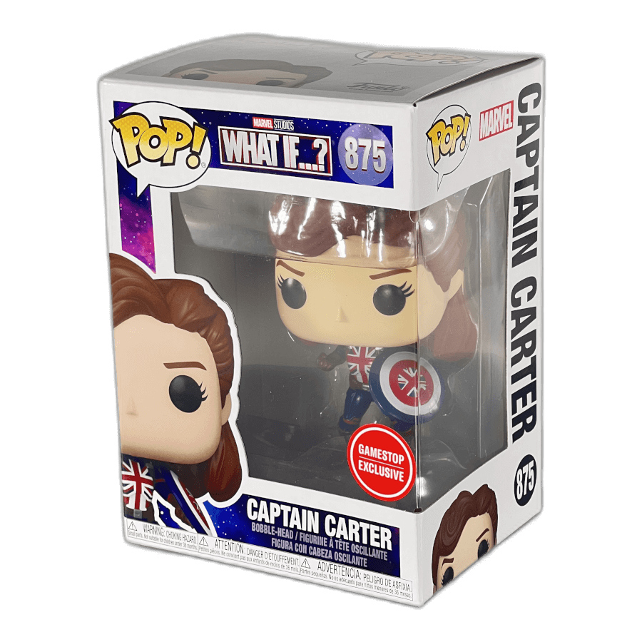 Captain Carter 875 - What If Marvel - GameStop Exclusive - Funko Pop