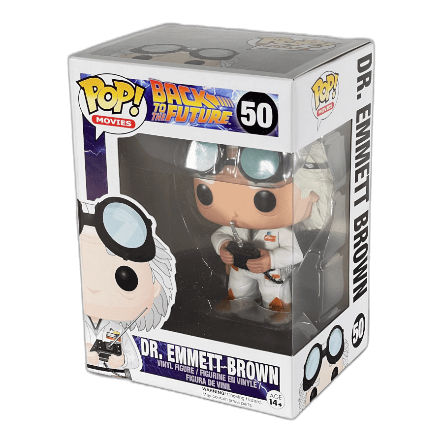 Dr. Emmett Brown 50 - Back to the Future - Funko Pop
