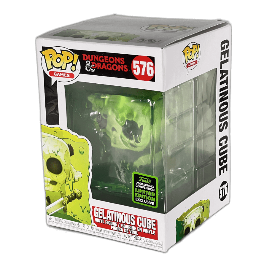 Gelatinous Cube 576 - 2020 Spring Convention - Dungeons and Dragons - Funko Pop