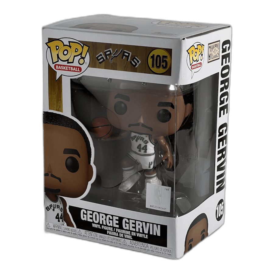George Gervin 105 - San Antonio Spurs Legend NBA - Funko Pop