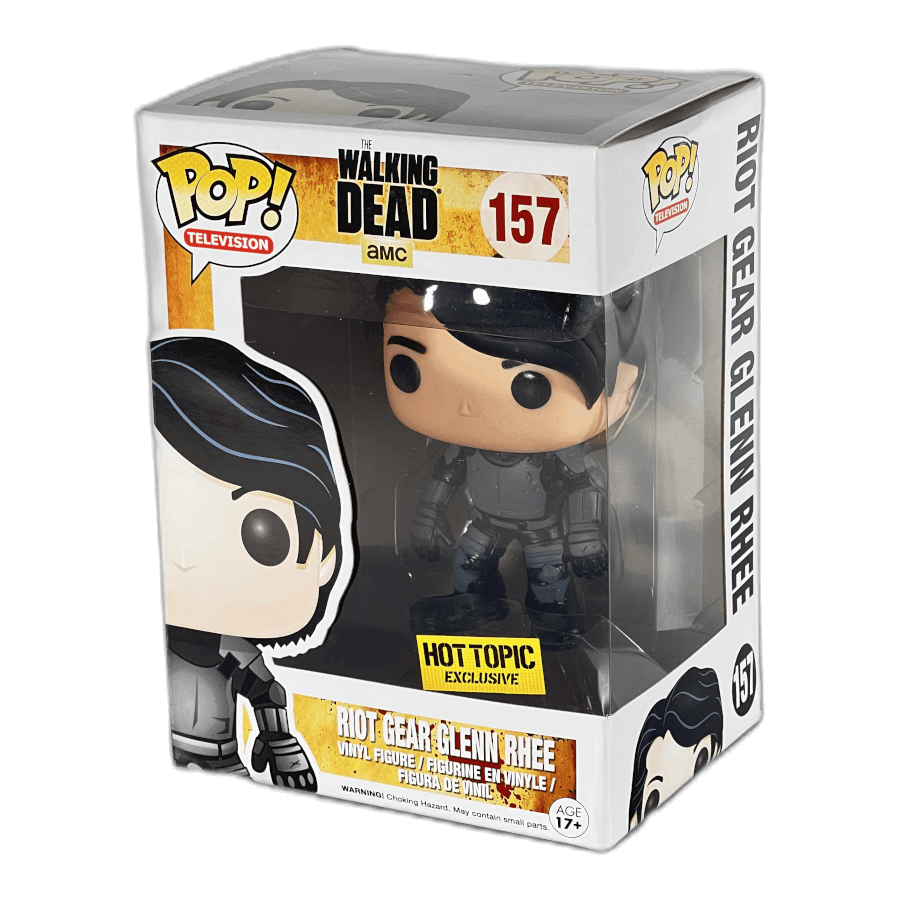 Riot Gear Glenn Rhee 157 - The Walking Dead - Funko Pop
