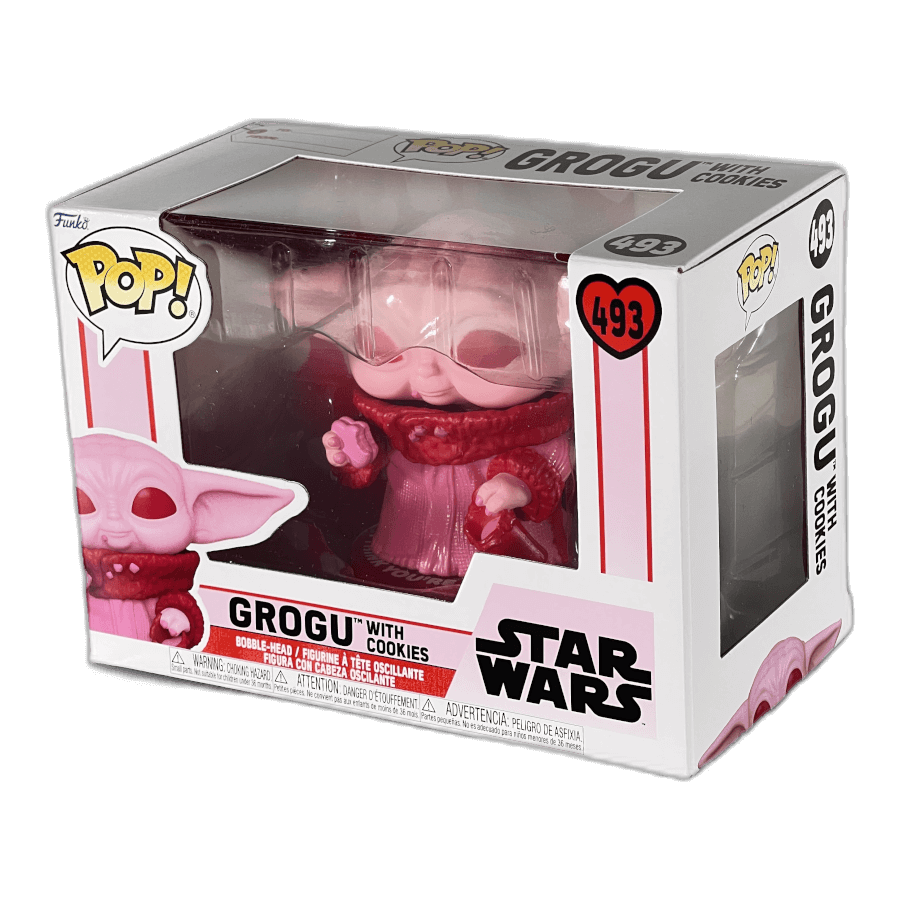 Grogu with Cookies (Pink) 493 - Star Wars - Funko Pop