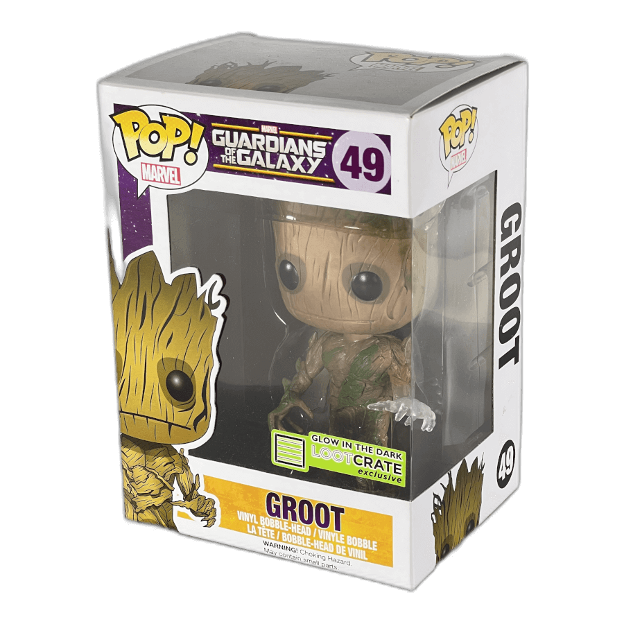 Groot 49 (Glows in the Dark) - Guardians of the Galaxy - Funko Pop
