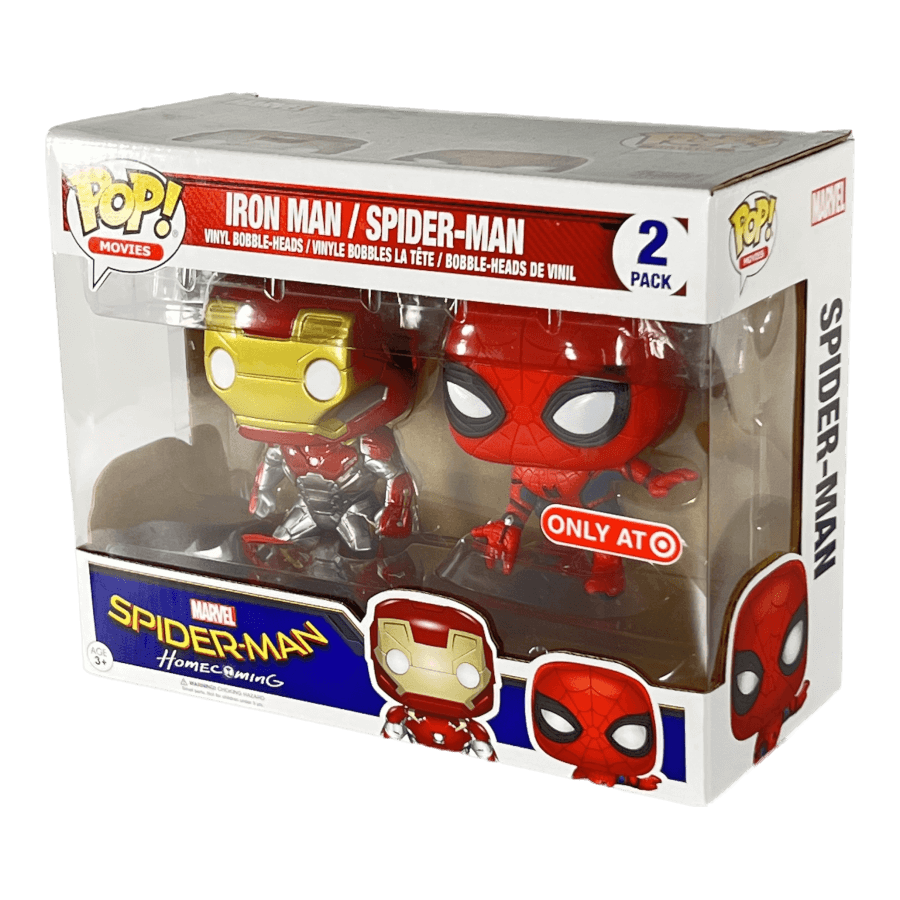 Iron Man & Spider-Man (Homecoming) (2-Pack) - Funko Pop