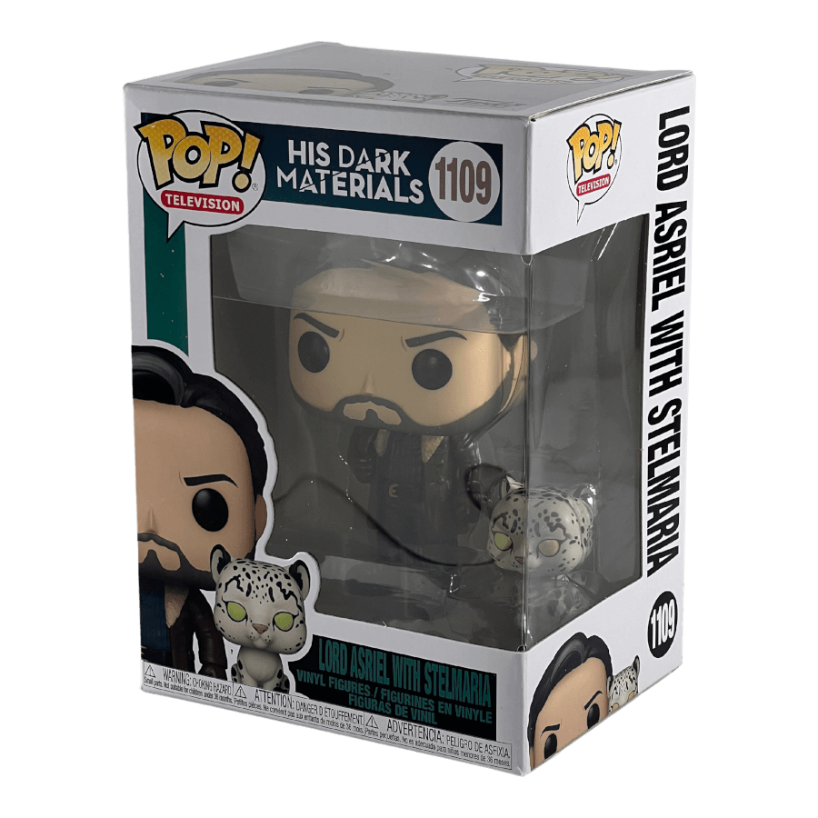 Lord Asriel with Stelmaria 1109 - His Dark Materials - Funko Pop