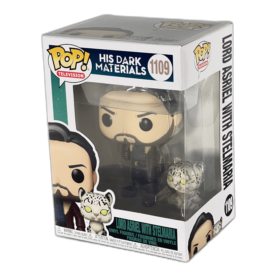 Lord Asriel with Stelmaria 1109 - His Dark Materials - Funko Pop