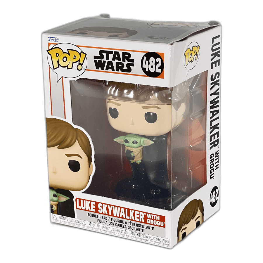 Luke Skywalker with Grogu 482 - Star Wars - Funko Pop