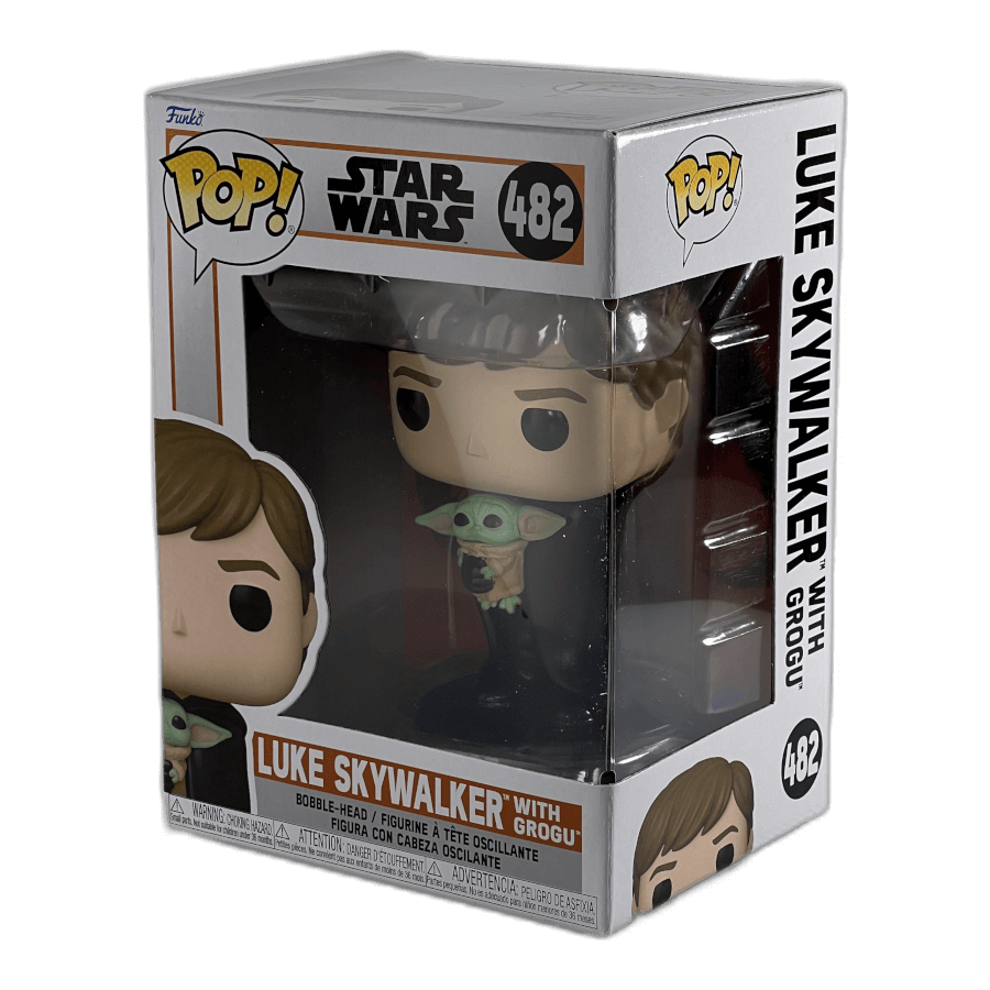 Luke Skywalker with Grogu 482 - Star Wars - Funko Pop