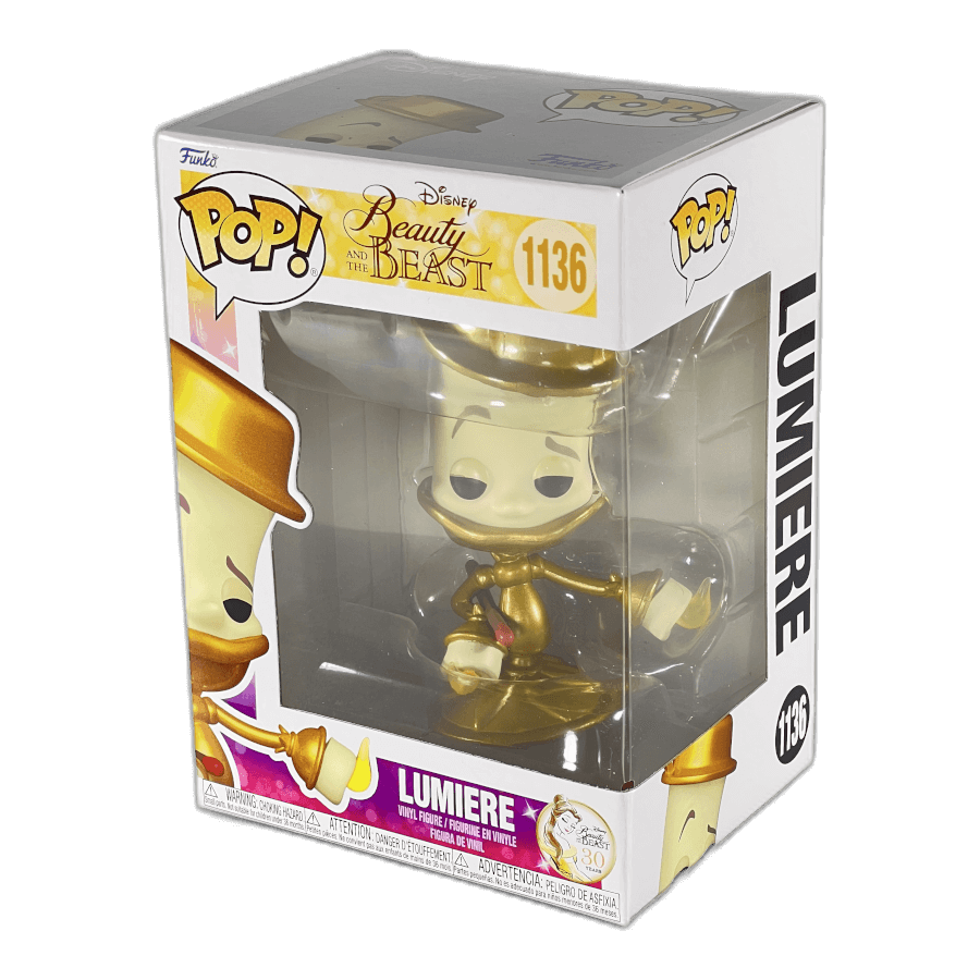 Lumiere 1136 - The Beauty and the Beast - Disney Funko Pop