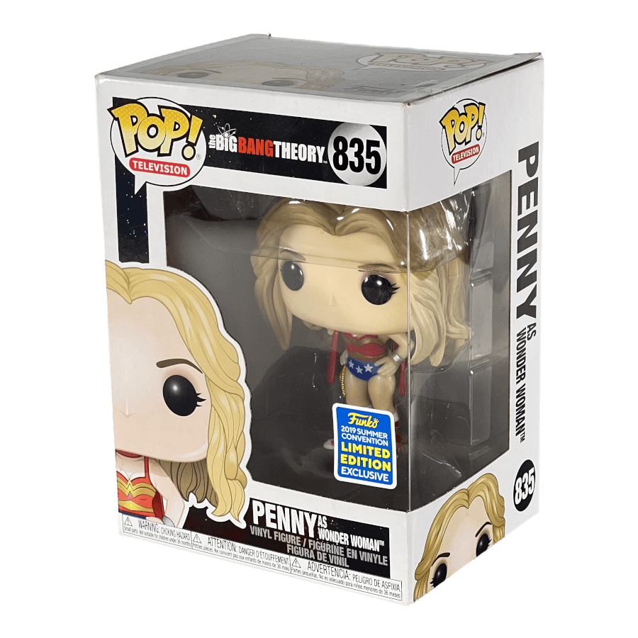 Penny as Wonder Woman 835 - 2019 Summer Convention - The Big Bang Theory - Funko Pop