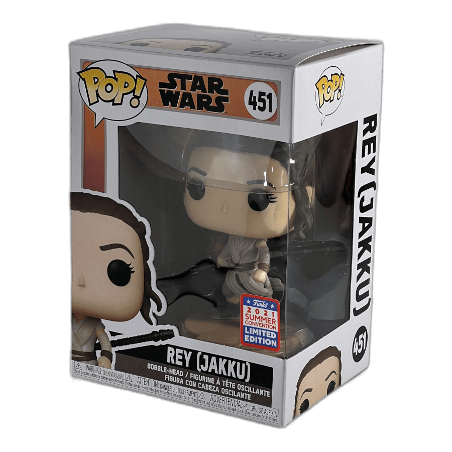 Rey (Jakku) 451 - 2021 Summer Convention - Star Wars - Funko Pop