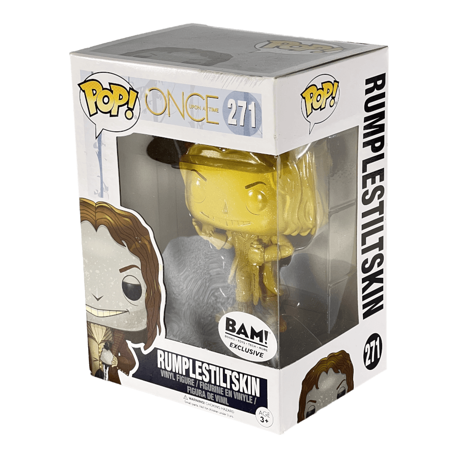 Rumpelstiltskin 271 Gold Metallic - Once upon a Time - Funko Pop