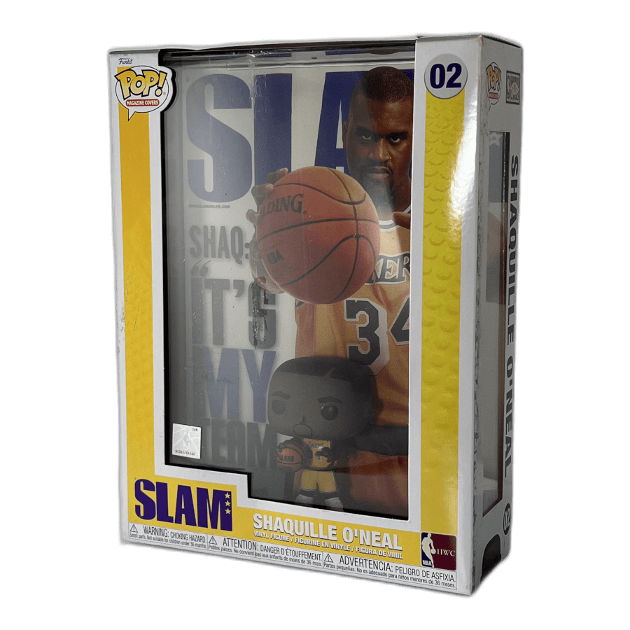 Shaquille O'Neal 02 - NBA Slam - Funko Pop w/ Magazine