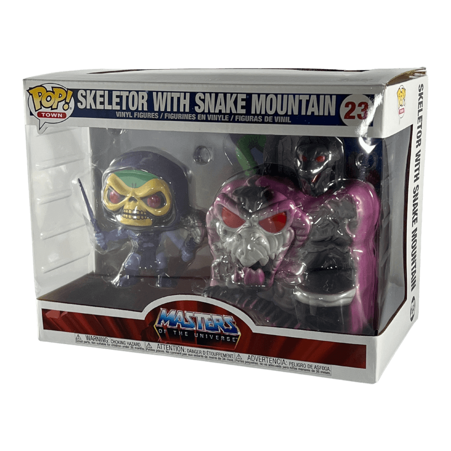 Skeletor with Snake Mountain 23 - Masters of the Universe - Funko Pop Town