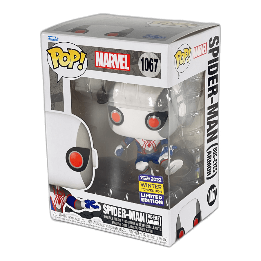 Spider-Man (Bug-Eyes Armor) 1067 - 2022 Winter Convention - Marvel - Funko Pop